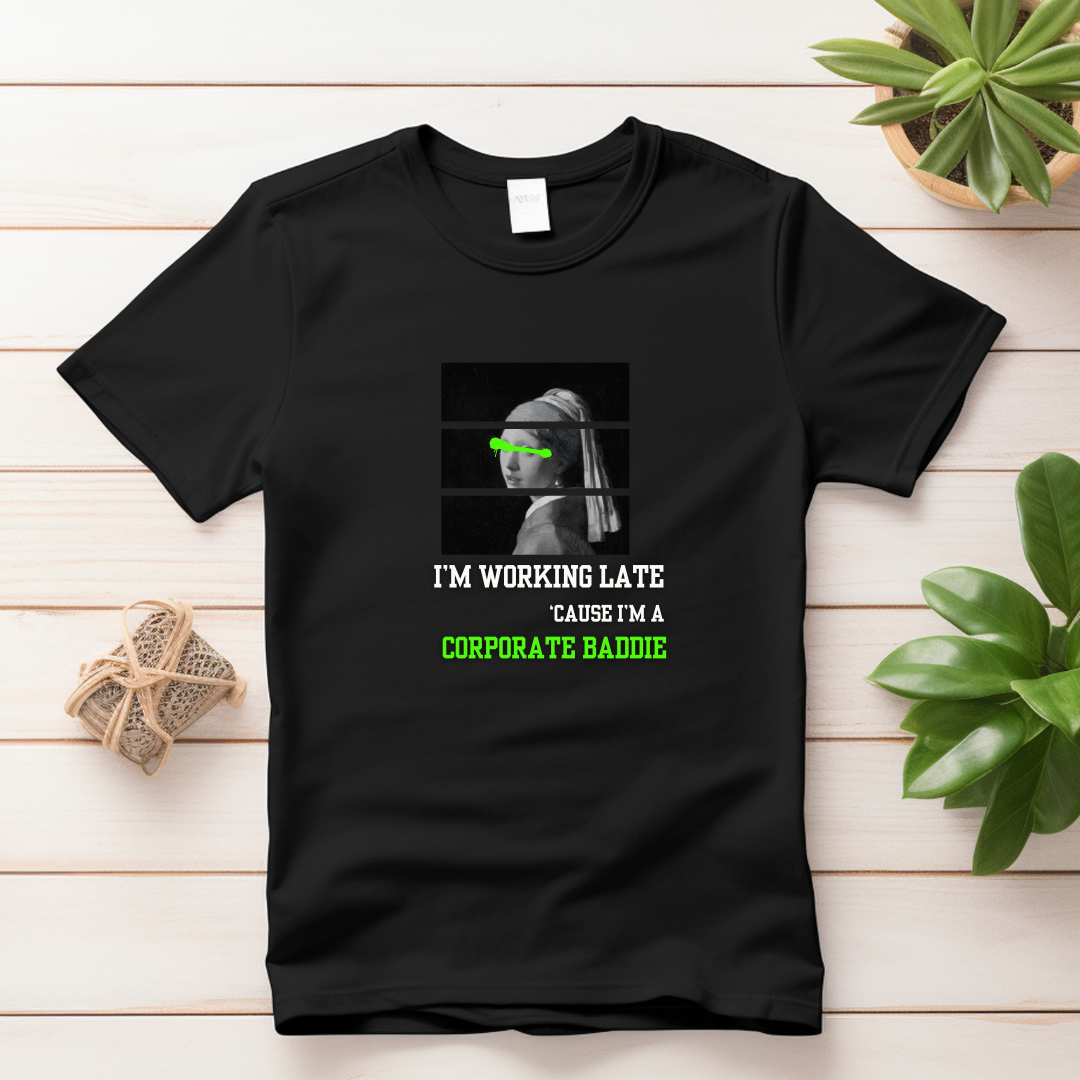 "I'm working late" Oversized Unisex T-Shirt